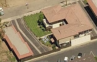 Online maps incorrect. This is the actual view.