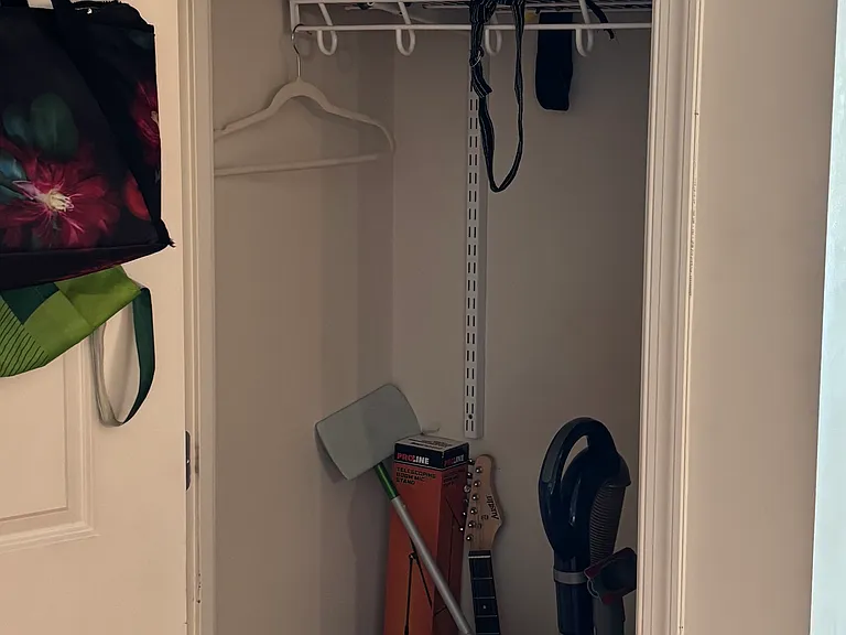 Storage and/or coat closet in main living area