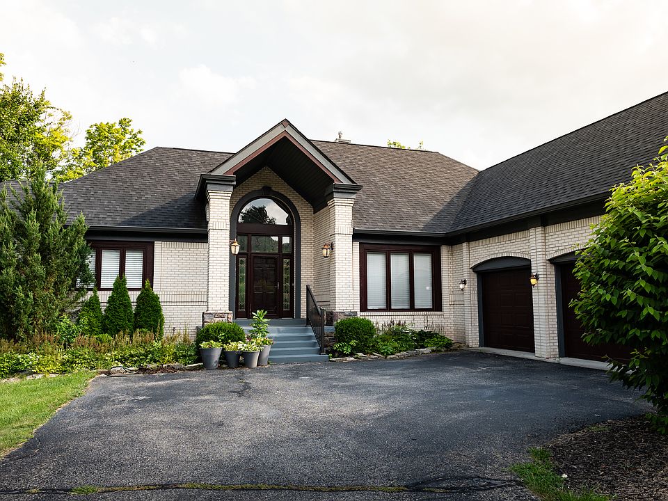 Grand front entrance