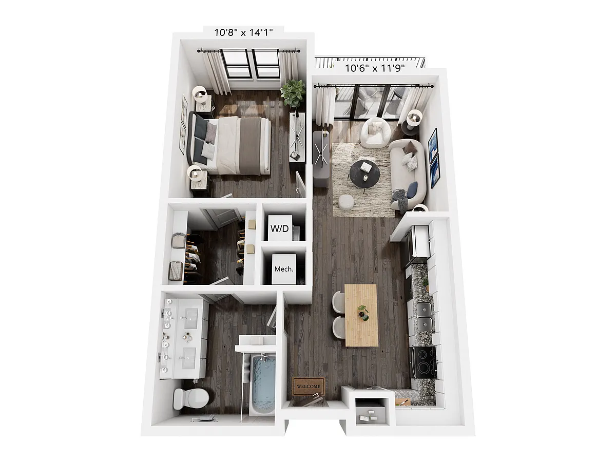 Floor plan A2