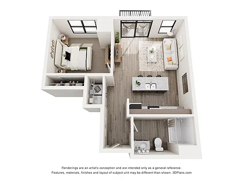 Floor plan The Zion