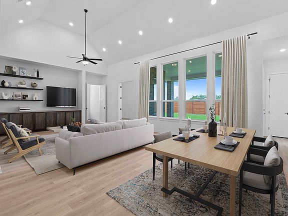 Family Room Dining Room