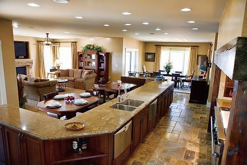 Kitchen to Great room