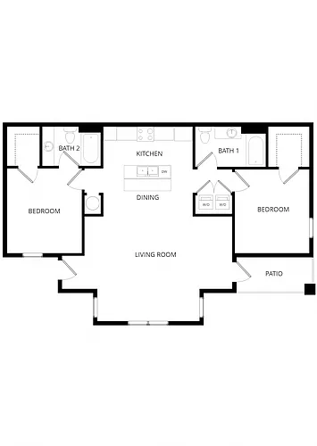 Floor plan Meridian