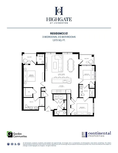 Floor plan E1