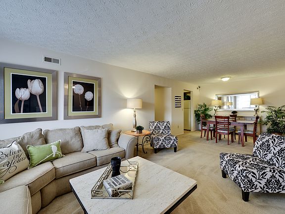 Ravine Bluff Apartments Living Room