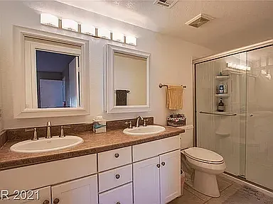 Master Bathroom Double Sinks