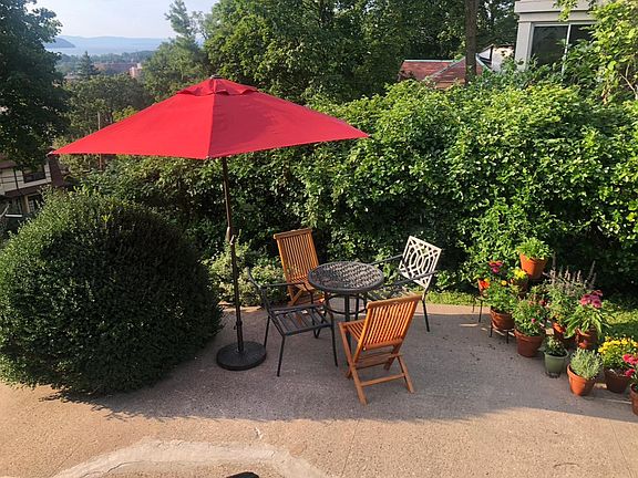 View of your dedicated outdoor space from your entrance