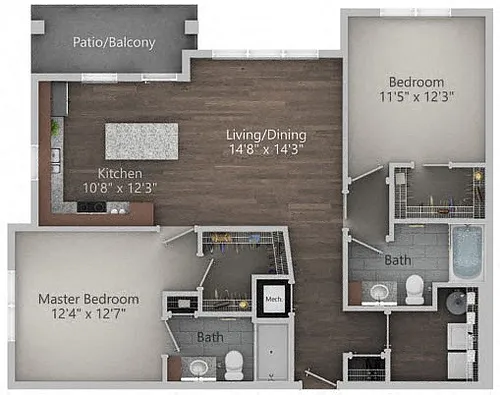 Floor plan Pocono