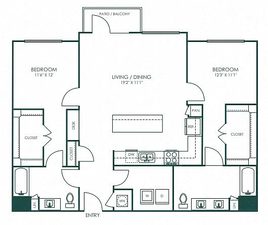 Floor plan B6