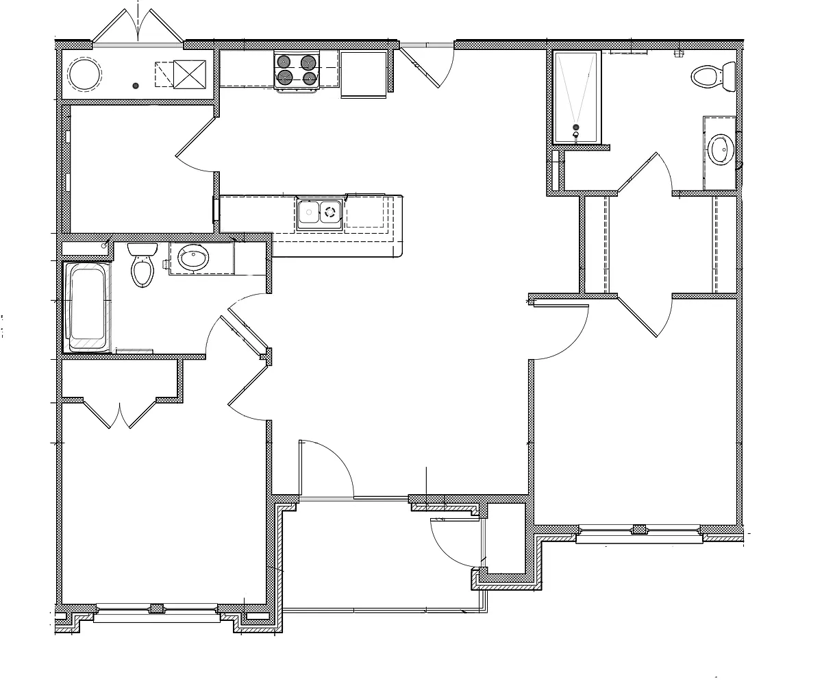 Floor plan 2 Bedroom
