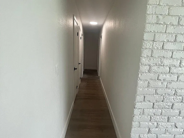 Hallway from living room leading to bedrooms
*House is being worked on and will be cleaned before it is leased