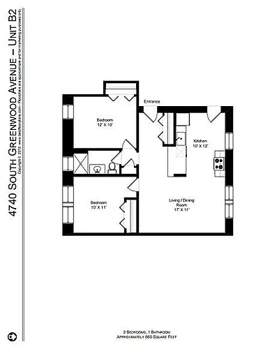 Floor plan 2BR
