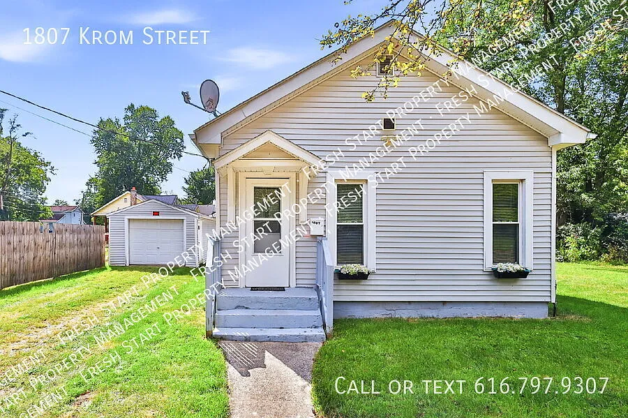 Charming 2-Bed, 2-Bath Retreat on Krom Street in Kalamazoo — Photo 1