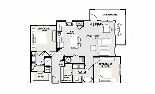 Floor plan B3