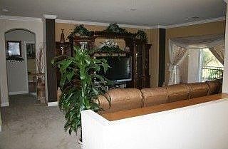 Upstairs Living with balcony