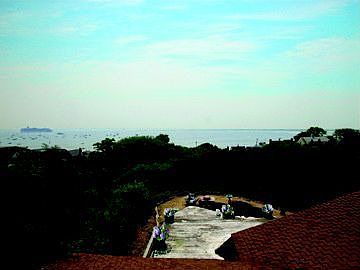 Water View with Cruise Ship