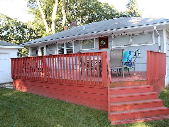 Big deck out back