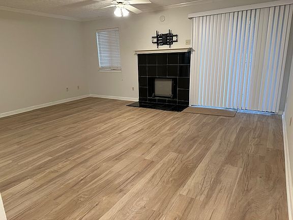 Main living area, new flooring
