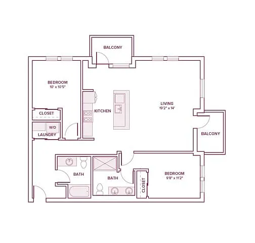 Floor plan B12