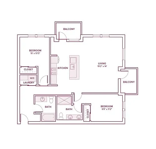 Floor plan B12