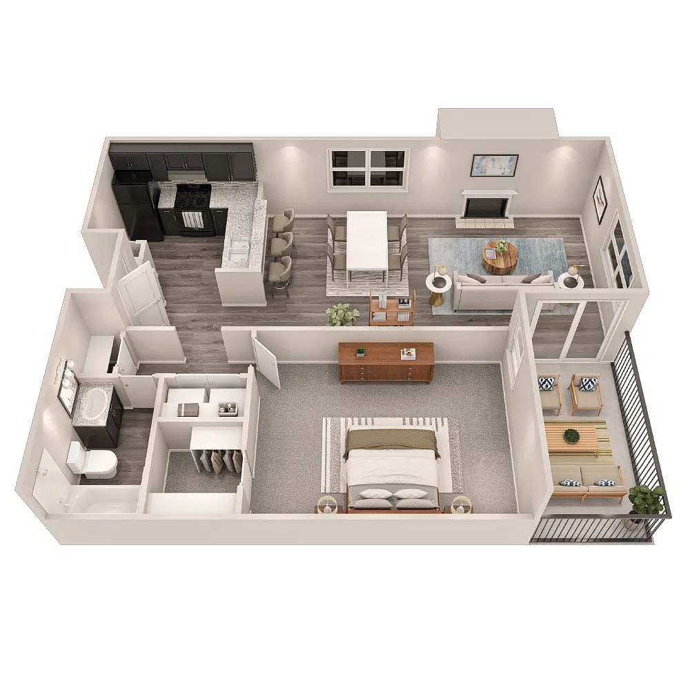 Floor plan A2 - Willow