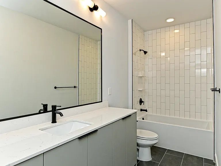 Secondary bathroom