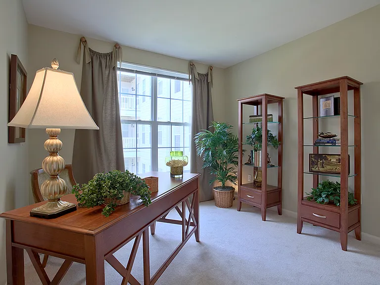 Home office area (staged)