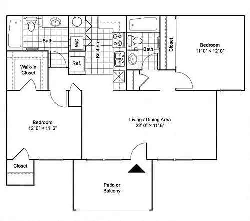Floor plan Onyx