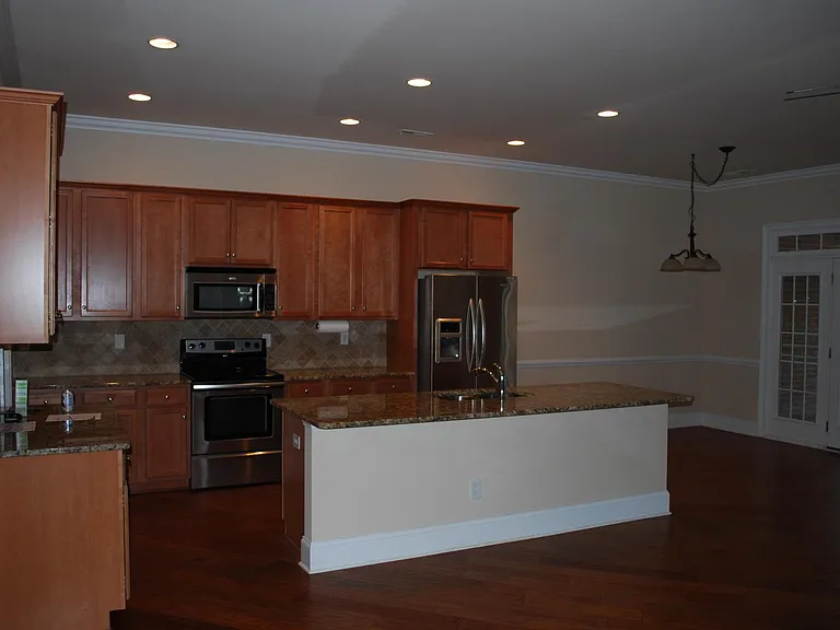 Open Kitchen and Living Area
