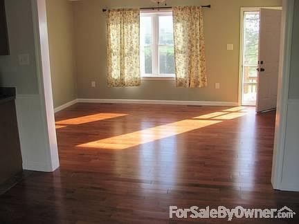 Bright, open living space.