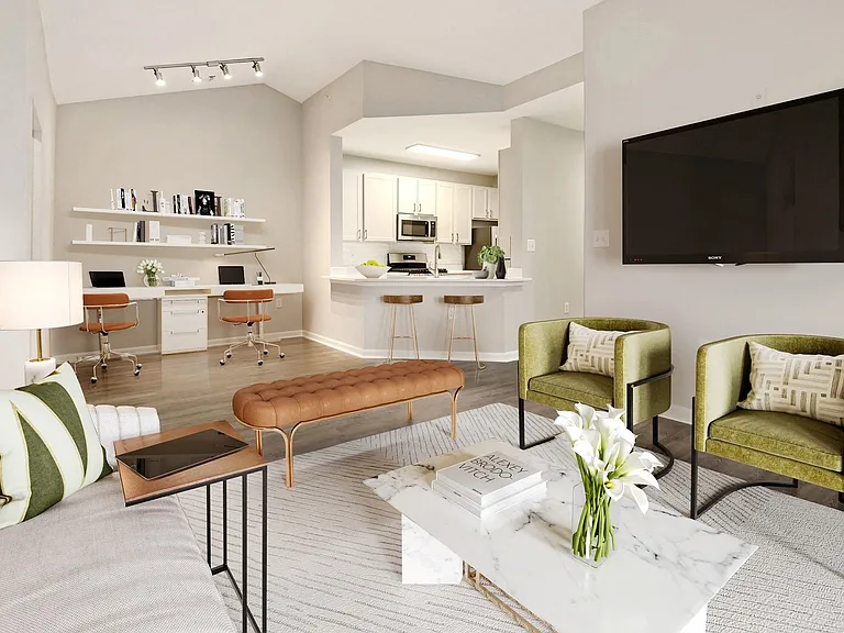 Open-concept floor plans with design flexibility.