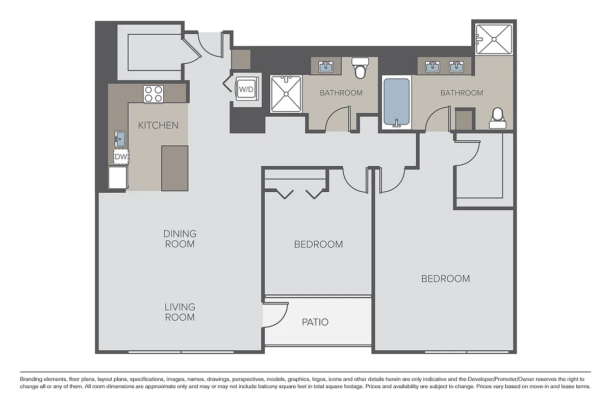 Floor plan Plan 2K