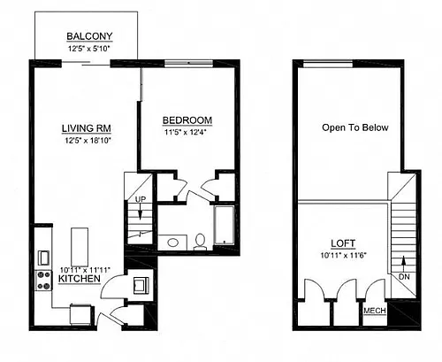 Floor plan A2 Loft