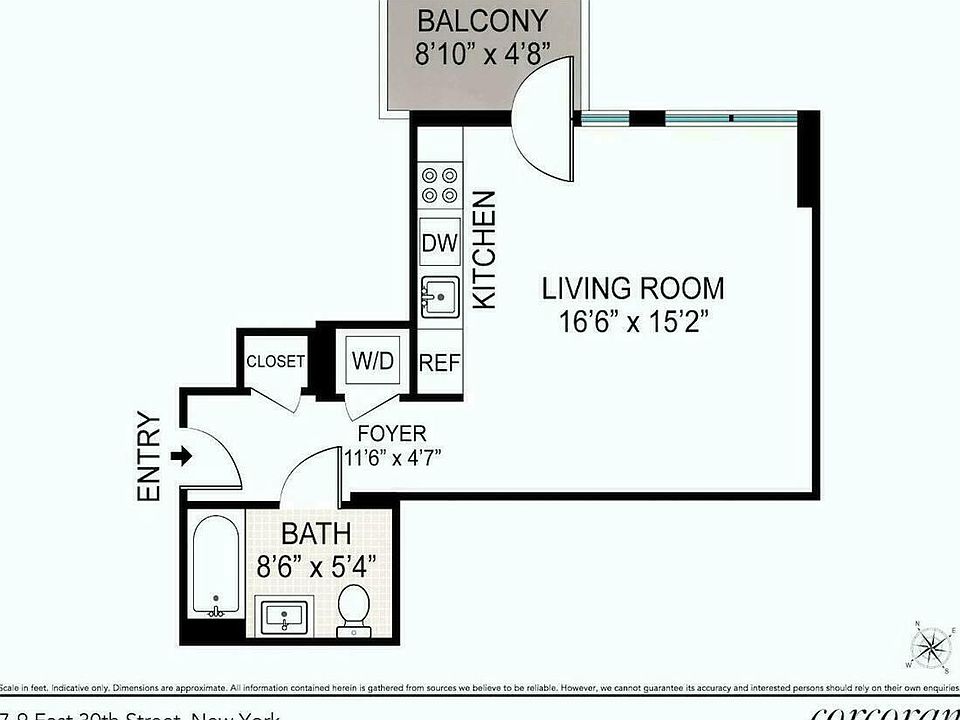 2nd image of 7 E 30th St APT 18A