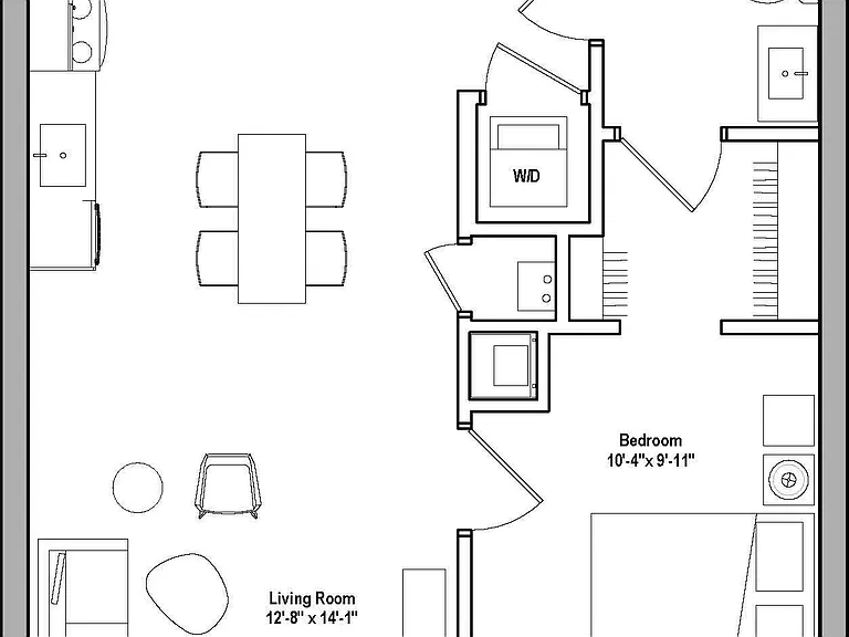 A1 floor plan 500 Ocean