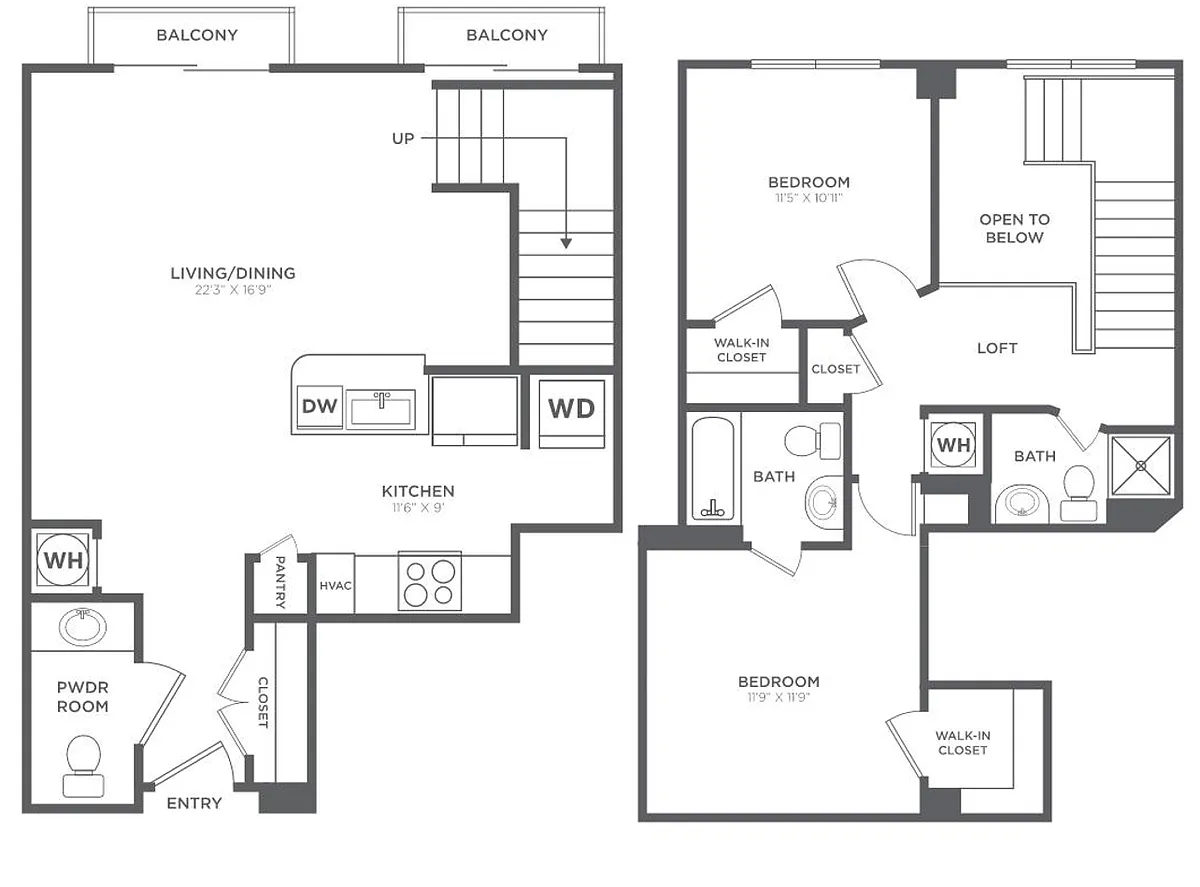Floor plan B1L