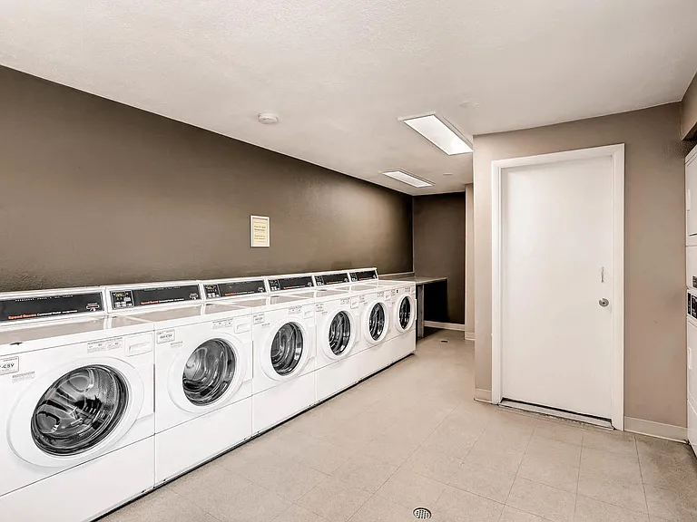 The Community Laundry Facilities at Greentree Village Apartments