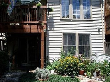 rear view of deck and walk out