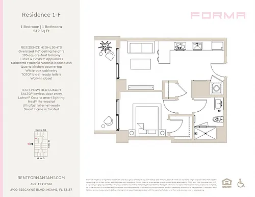 Floor plan 1-F
