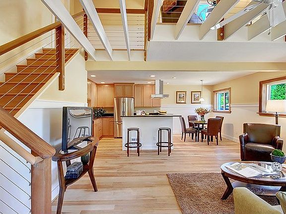 Open airy architecture provides tons of light.