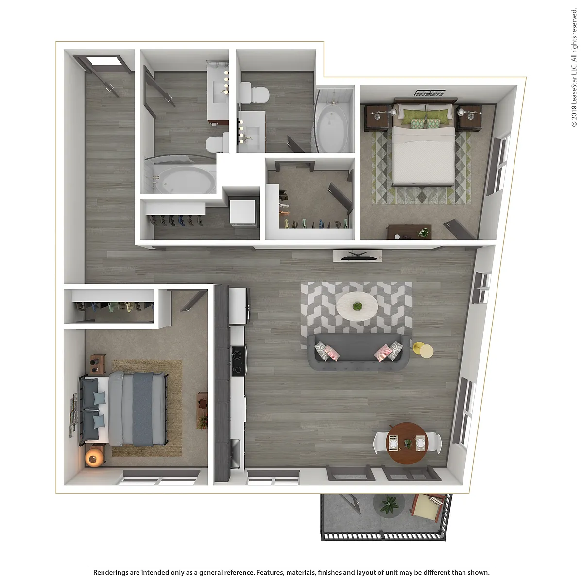 Floor plan Macadam C