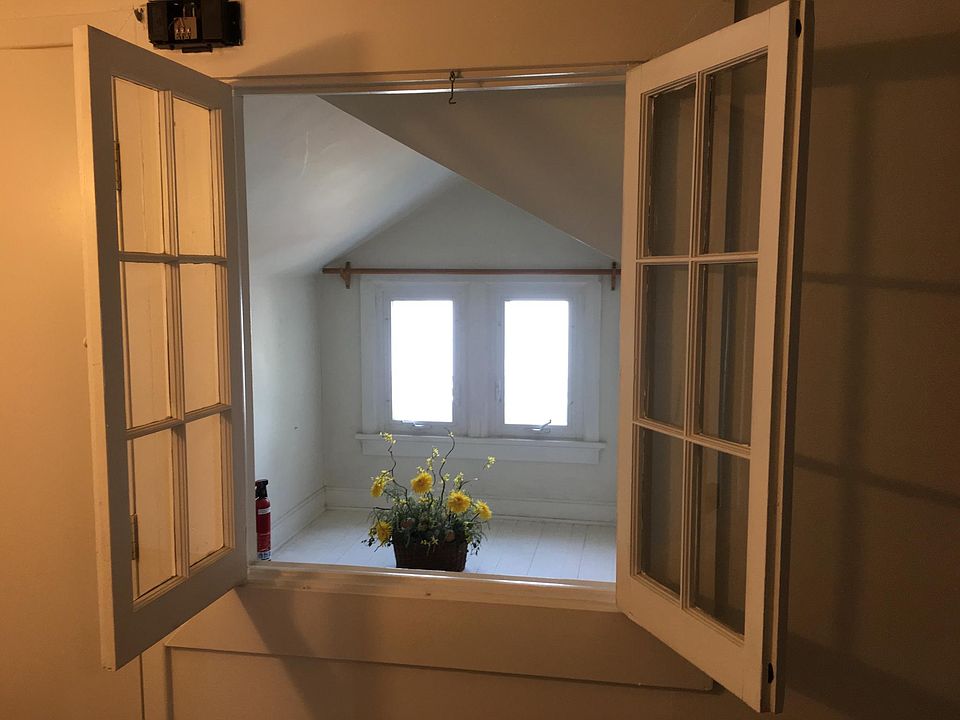 View from inside apt to back "servant" staircase.
