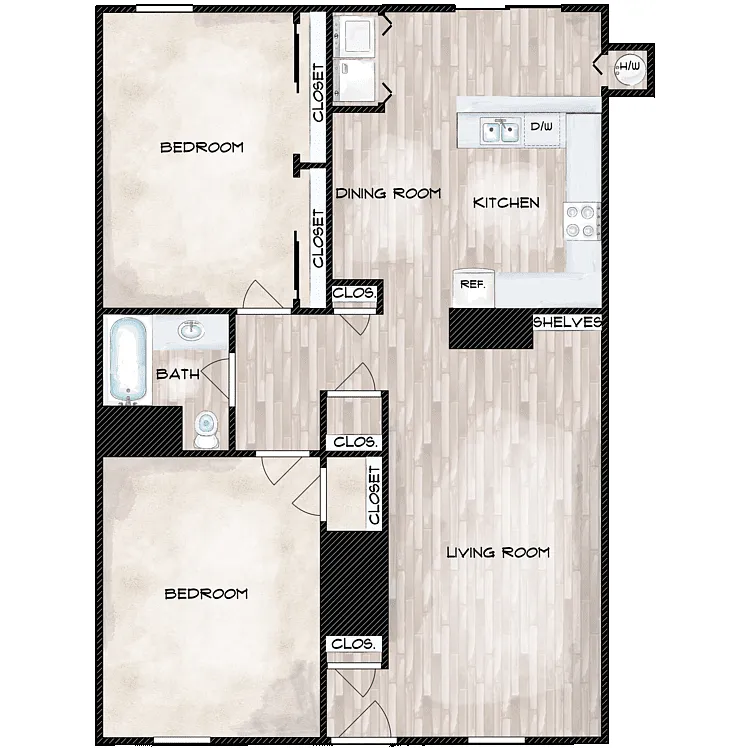 Floor plan 2X1