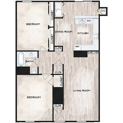 Floor plan 2X1