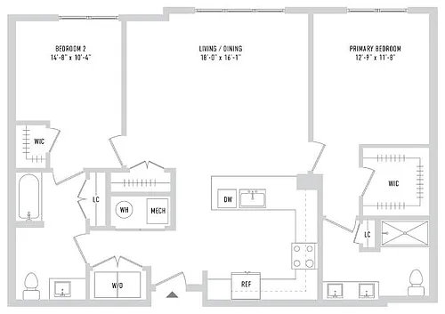 Floor plan B11