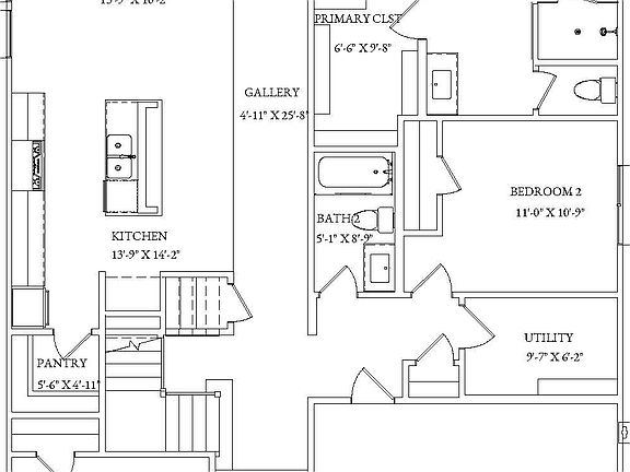 Slayton Floor Plan - 1st Floor