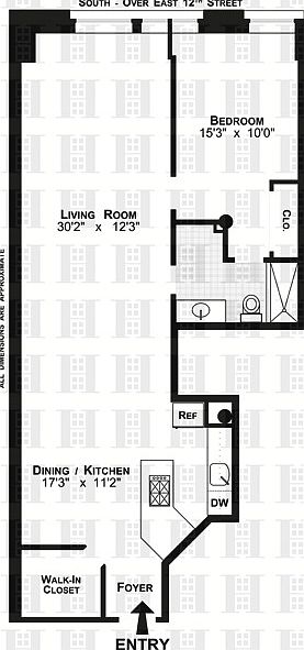 1st image of 39 E 12th St APT 607