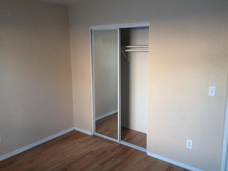 master bedroom new closet door