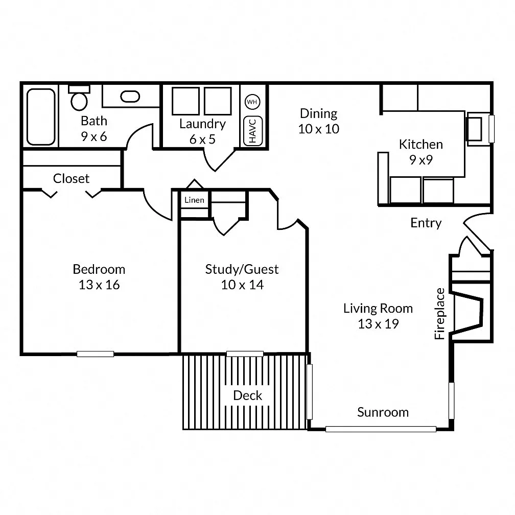 Floor plan B1